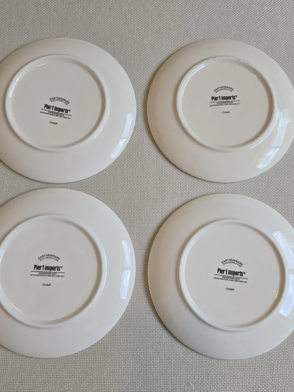Set of 4 Pier 1 Earthenware 7